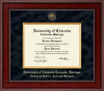 University of Colorado Colorado Springs diploma frame - Presidential Masterpiece Diploma Frame in Jefferson