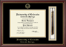 University of Colorado Colorado Springs diploma frame - Tassel Edition Diploma Frame in Newport