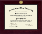 Appalachian State University diploma frame - Century Gold Engraved Diploma Frame in Cordova