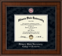 Illinois State University Presidential Masterpiece Diploma Frame in Madison