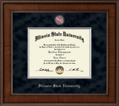Illinois State University diploma frame - Presidential Masterpiece Diploma Frame in Madison