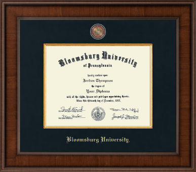 Bloomsburg University diploma frame - Presidential Masterpiece Diploma Frame in Madison