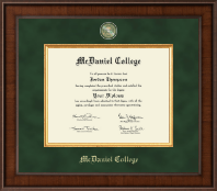 McDaniel College Presidential Masterpiece Diploma Frame in Madison