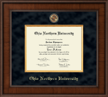 Ohio Northern University Presidential Masterpiece Diploma Frame in Madison