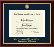 The University of Texas at Tyler diploma frame - Masterpiece Medallion Diploma Frame in Gallery