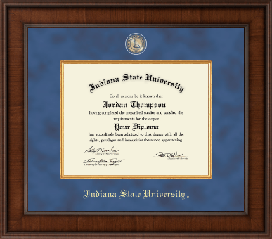 Indiana State University diploma frame - Presidential Masterpiece Diploma Frame in Madison