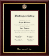 Washington College Masterpiece Medallion Diploma Frame in Gallery