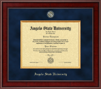 Angelo State University Presidential Masterpiece Diploma Frame in Jefferson