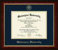 Quinnipiac University diploma frame - Gold Embossed Diploma Frame in Murano