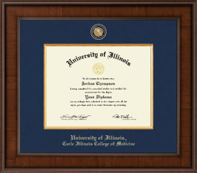 University of Illinois diploma frame - Presidential Masterpiece Diploma Frame in Madison