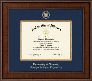 University of Illinois diploma frame - Presidential Masterpiece Diploma Frame in Madison