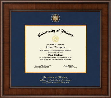 University of Illinois diploma frame - Presidential Masterpiece Diploma Frame in Madison