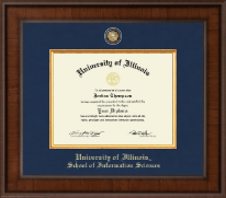 University of Illinois Presidential Masterpiece Diploma Frame in Madison