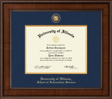 University of Illinois diploma frame - Presidential Masterpiece Diploma Frame in Madison