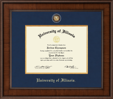 University of Illinois diploma frame - Presidential Masterpiece Diploma Frame in Madison