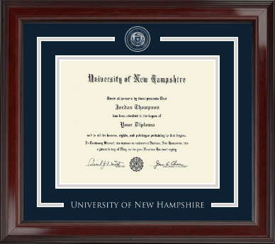 University of New Hampshire diploma frame - Showcase Edition Diploma Frame in Encore