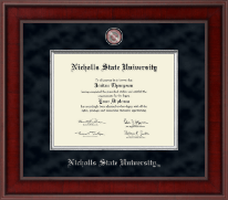 Nicholls State University Presidential Masterpiece Diploma Frame in Jefferson