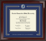 Central Connecticut State University diploma frame - Showcase Edition Diploma Frame in Encore