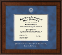 Southern Connecticut State University Presidential Masterpiece Diploma Frame in Madison