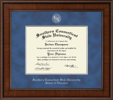 Southern Connecticut State University diploma frame - Presidential Masterpiece Diploma Frame in Madison