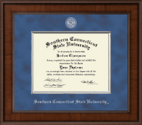 Southern Connecticut State University Presidential Masterpiece Diploma Frame in Madison