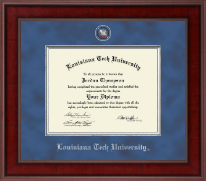 Louisiana Tech University Presidential Masterpiece Diploma Frame in Jefferson