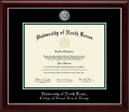 University of North Texas diploma frame - Pewter Masterpiece Medallion Diploma Frame in Gallery Silver
