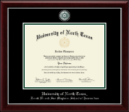 University of North Texas diploma frame - Pewter Masterpiece Medallion Diploma Frame in Gallery Silver