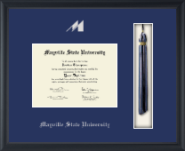 Mayville State University  Tassel Edition Diploma Frame in Obsidian