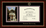 Kutztown University diploma frame - Campus Scene Edition Diploma Frame in Murano