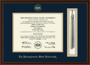 Tassel & Cord Diploma Frame