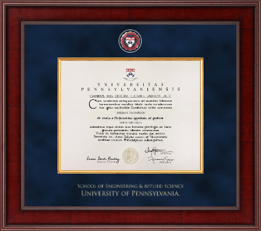 University of Pennsylvania diploma frame - Presidential Masterpiece Diploma Frame in Jefferson