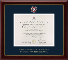 Masterpiece Medallion Diploma Frame