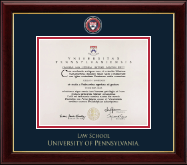 University of Pennsylvania Masterpiece Medallion Diploma Frame in Gallery