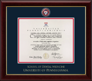 University of Pennsylvania Masterpiece Medallion Diploma Frame in Gallery