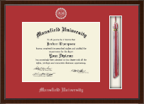 Mansfield University of Pennsylvania Tassel Edition Diploma Frame in Delta