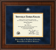 University of Northern Colorado Presidential Masterpiece Diploma Frame in Madison