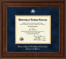 University of Northern Colorado diploma frame - Presidential Masterpiece Diploma Frame in Madison