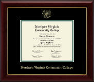 Northern Virginia Community College diploma frame - Gold Embossed Diploma Frame in Gallery