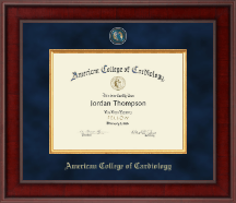 American College of Cardiology certificate frame - Presidential Masterpiece Certificate Frame in Jefferson