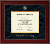 Benedictine University  - Presidential Masterpiece Diploma Frame in Jefferson
