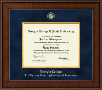 Georgia College & State University Presidential Masterpiece Diploma Frame in Madison