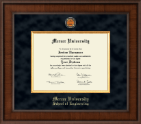 Mercer University diploma frame - Presidential Masterpiece Diploma Frame in Madison