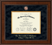 The University of Oklahoma diploma frame - Presidential Masterpiece Diploma Frame in Madison