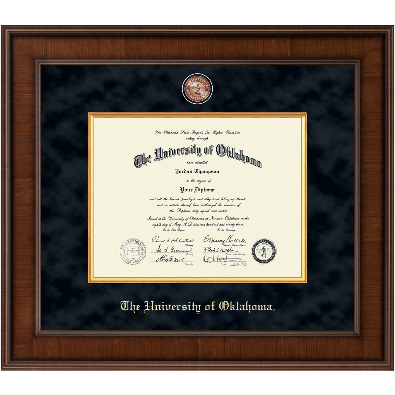 Presidential Masterpiece Diploma Frame in Madison The University of