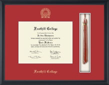 Foothill College Tassel Edition Diploma Frame in Omega