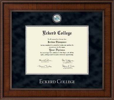 Eckerd College diploma frame - Presidential Masterpiece Diploma Frame in Madison