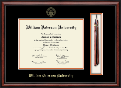 William Paterson University diploma frame - Tassel & Cord Diploma Frame in Southport