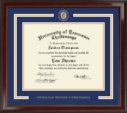 The University of Tennessee Chattanooga Showcase Edition Diploma Frame in Encore