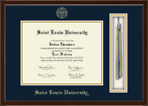 Saint Louis University diploma frame - Tassel Edition Diploma Frame in Delta